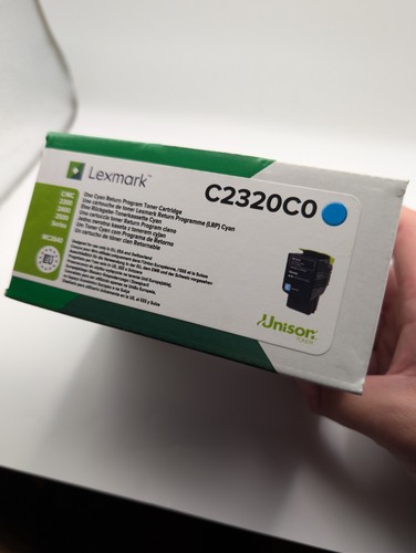 Genuine lexmark c2320c0 cyan - lexmark,