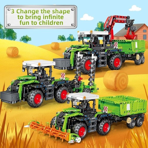 Farm vehicles construction toy - farm,