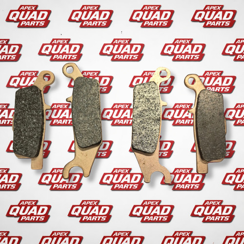 Rear brake pads kit british - rear,