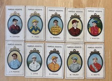 TADDY - FAMOUS JOCKEYS (WITH FRAME) - X 10 Cards