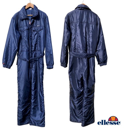 Vtg ellesse ski suit one - one, piece