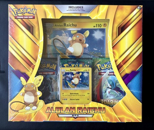 Pokemon alolan raichu box - pokemon,
