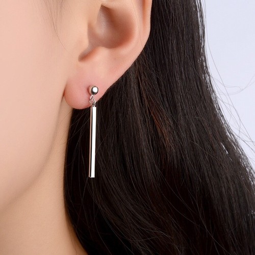 Stunning silver dangle bead - silver,