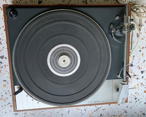 Vintage lenco turntable - vintage,
