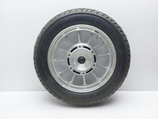 TRIUMPH BONNEVILLE AMERICA 16" INCH FRONT ALLOY WHEEL WITH DAMAGED TYRE 2014