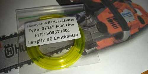 Husqvarna fuel line 16 - line., 3/16"