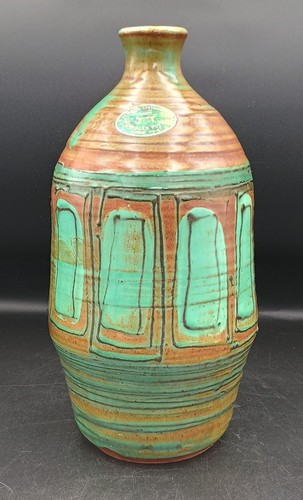 1960 llangollen pottery lamp - llangollen,