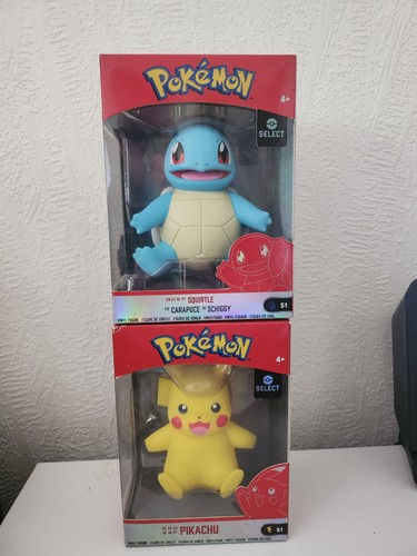 Pokémon vinyl figures - 4",