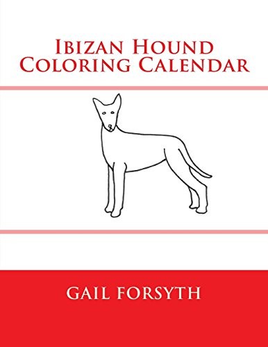 Ibizan hound coloring - ibizan,