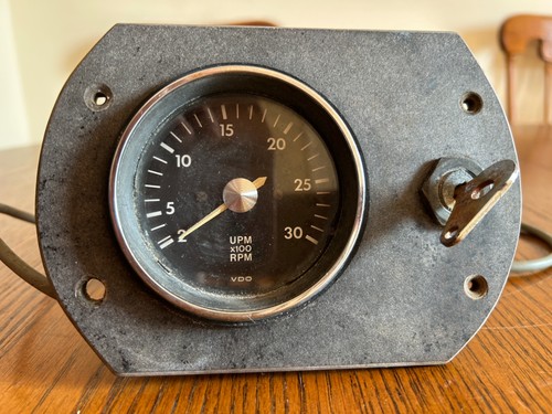 Boat vintage vdo rev - vintage,
