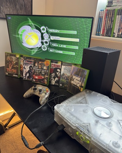 Original xbox console - original,