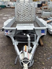 New 2025 Ifor Williams GH94BT Twin Axle Plant Trailer 9x4ft 2700kg +Free Toolbox