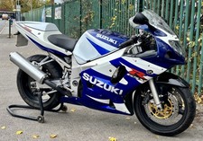 Suzuki GSXR 600 2001 K1 Low Miles Bargain Classic Blue and White!