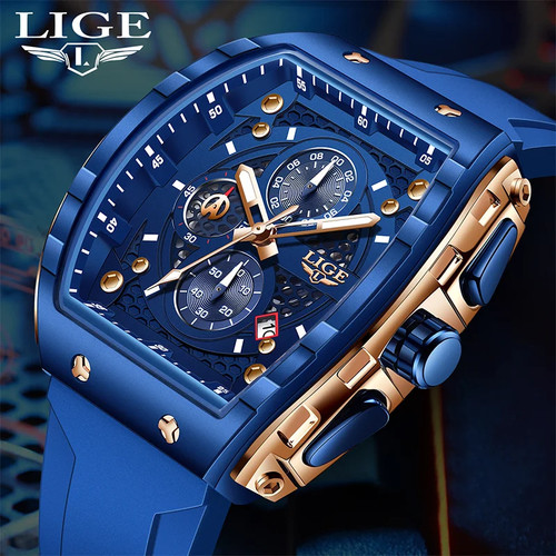 Luxury men waterproof quartz - luxury,