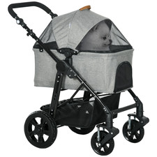 Pet Stroller Grey 99x62x106cm