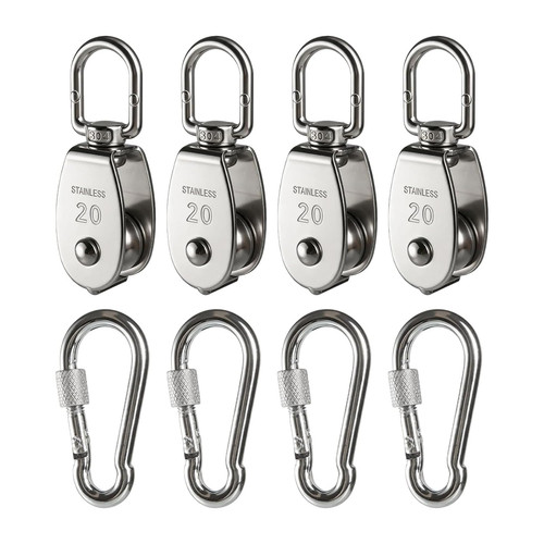 8pcs pulley block set 304 - 8pcs,