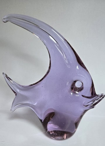 Purple vintage murano glass - vintage,