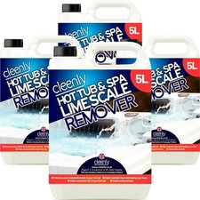 Cleenly Hot Tub Spa Whirlpool Descaler Stop Limescale Prevention Inhibitor 20L