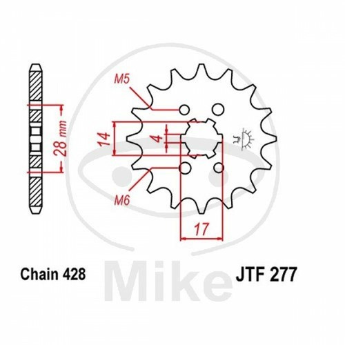 Sprocket z14 428 - sprocket,