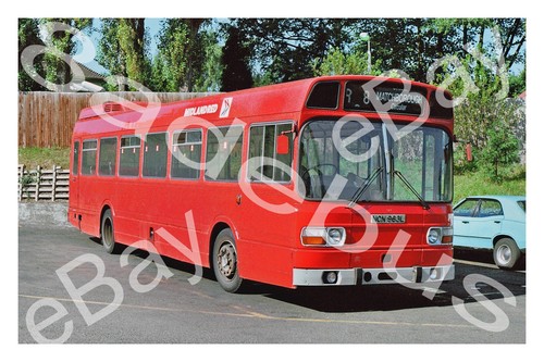 Bus photograph midland red - midland, nbc