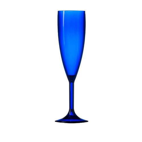 Blue polycarbonate champagne - blue,
