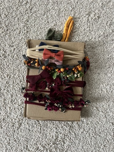 Baby headbands photo props - baby,