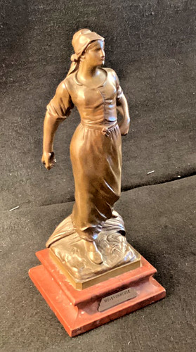 Bronze statue édouard - statue, by