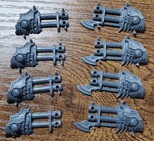 Warhammer 40K Chaos Space Marine Hellbrute Reaper Autocannons - 4 Sets