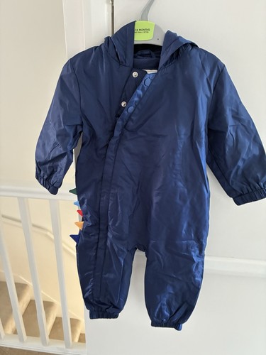 Baby dino puddle suit - dino,