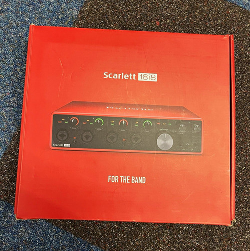 Focusrite scarlett 18i8 - focusrite,