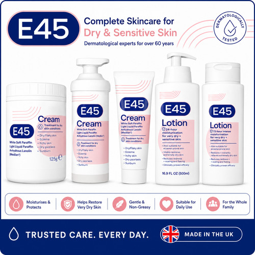 E45 moisturising lotion - e45, 50g