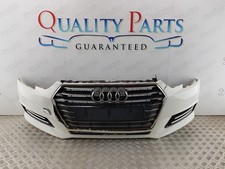 Audi front bumper - front, white