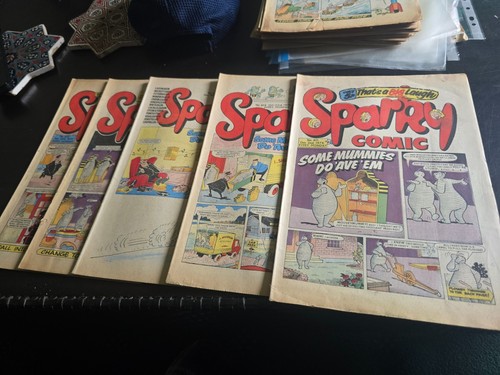 Sparky comics - sparky, x