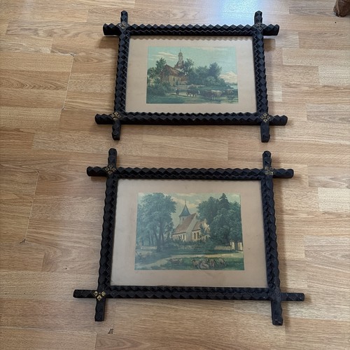 Antique countryside scenes - countryside,