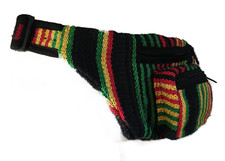 Canvas Bum Bag Big Pocket