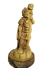 VTG MEXICAN HAND CARVED WOOD