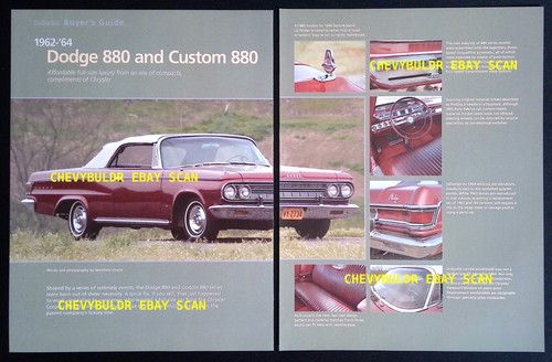 1962 dodge 880 and - 1962, 63