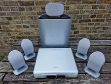 Sony S-Master DAV-SC5 Surround Sound DVD Player 5 Speakers Passive Subwoofer 