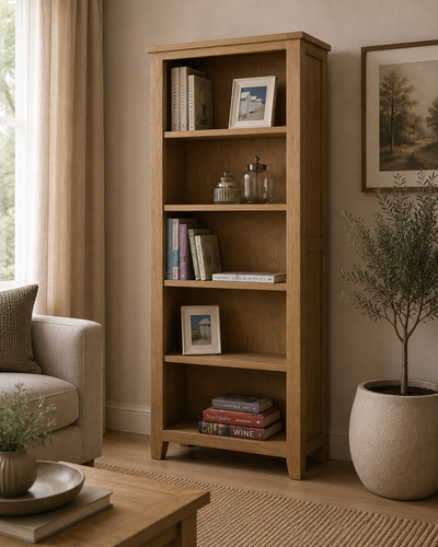Solid oak waxed finish - oak,