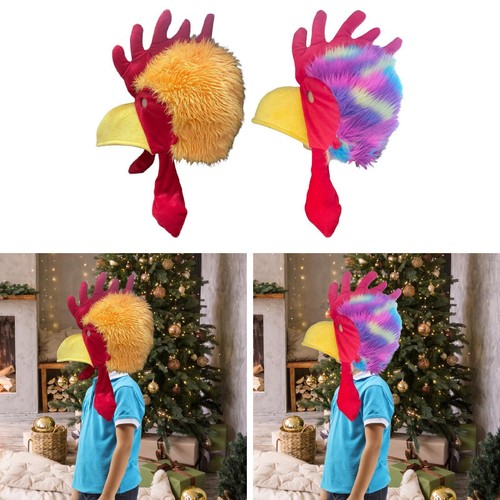 Rooster hat chicken costume - rooster,