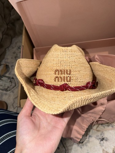 Miu beige raffia - miu, new