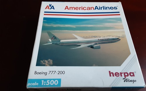 Herpa wings 500 scale boeing - herpa,