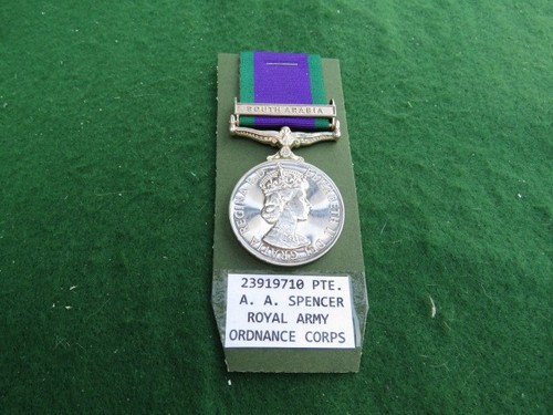 Campaign service medal - campaign, bar
