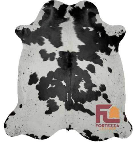 Cowhide rug chromatic black - cowhide,