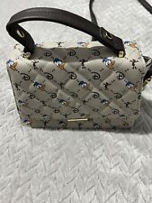 Primark Disney Donald Duck Small Cross Body Handbag Bag Brown And Beige