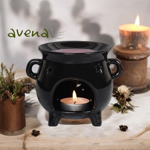 Halloween cauldron oil - cauldron, burner