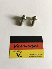 NEW ZINC GOLF JETTA MK2 MK3 CORRADO G60 VR6 ANTI ROLL BAR BRACKET CLIP BOLTS