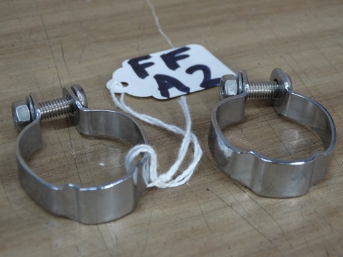 Nos vintage chrome seat - ta,