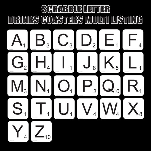 Scrabble letter hot drinks - letter,
