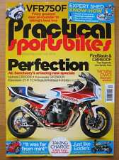 Practical Sportsbikes February 2015 Fireblade CBR600F Yamaha OWO1 Katana GPZ900R
